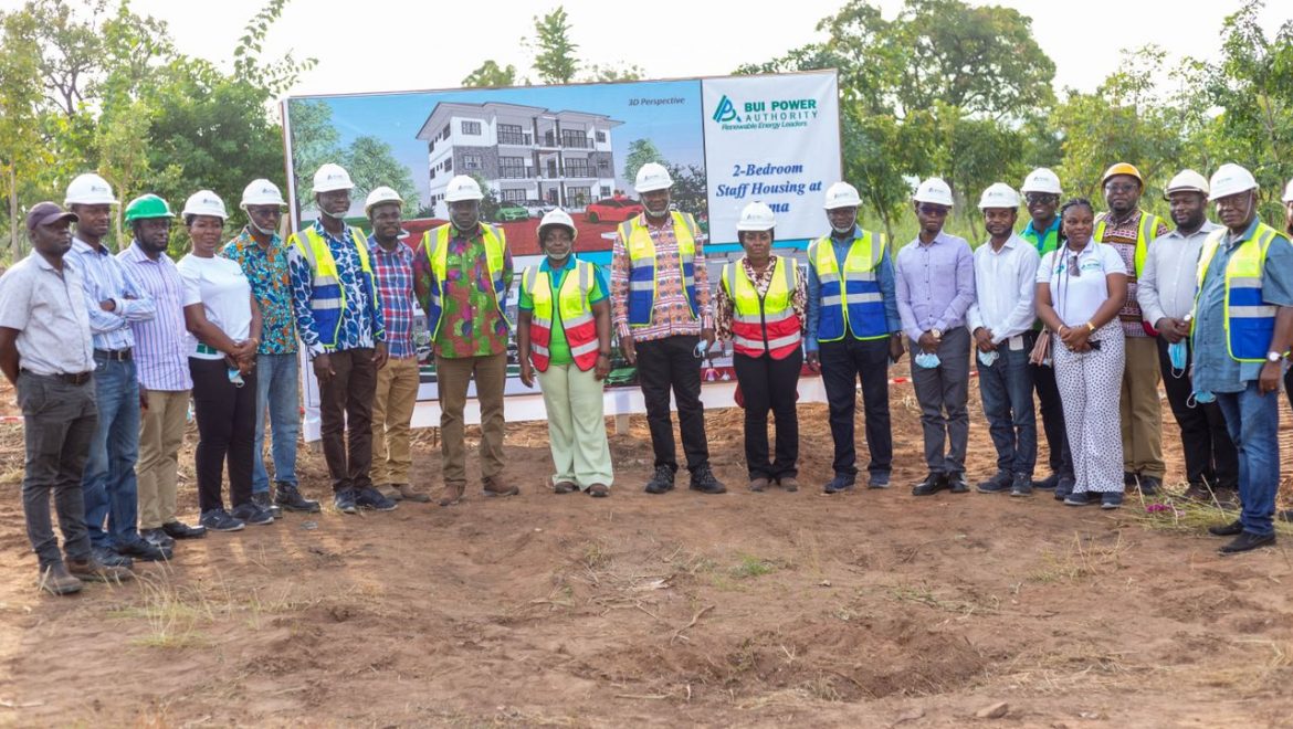 Bui Power Authority breaks ground for new staff housing