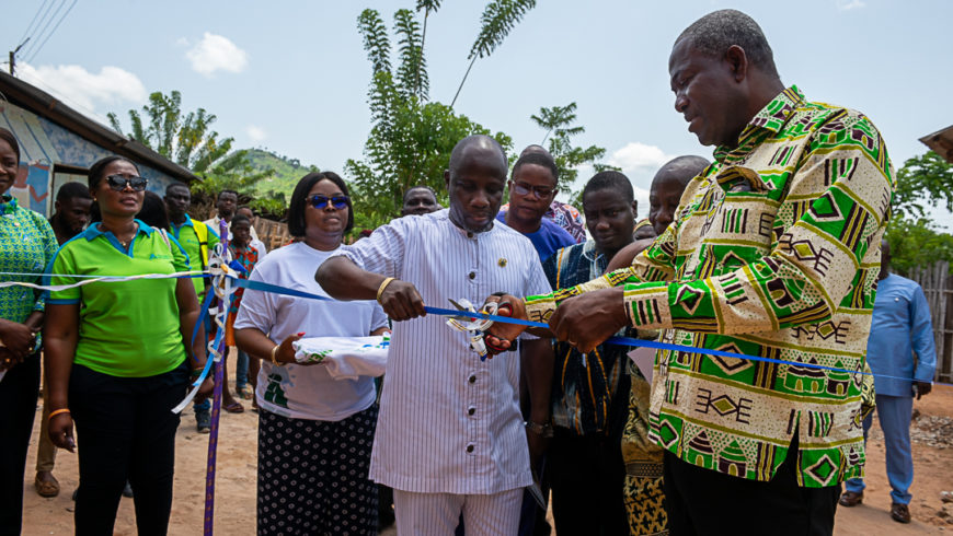 BPA CEO tours TGS and Commissions Mechanised Borehole.