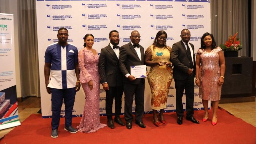Bui Power Authority wins Energy Company of the Year at the Ghana West African Business Excellence Awards 2023