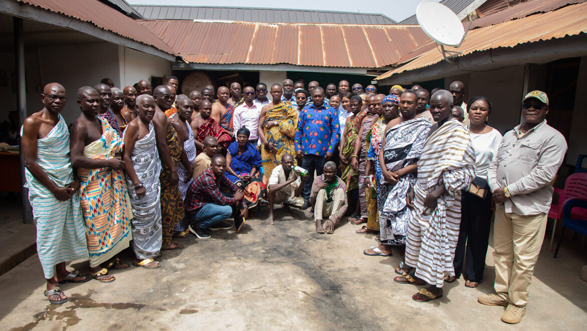 Acting Chief Executive Officer of Bui Power Authority, Engages Traditional Leaders to Strengthen Community Relations